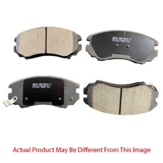 YXPCARS Ceramic Brake Pad Set Front & Rear For Jeep Wrangler 2007-2017 - Low Dust, Quiet