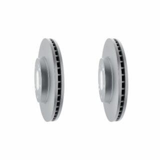 Front Geomet Coated Anti Rust Brake Rotor Set of 2