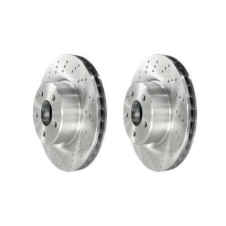 Front Standard Brake Rotor Set of 2