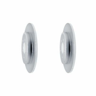 Rear Geomet Coated Anti Rust Brake Rotor Set of 2