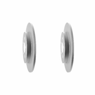Rear Geomet Coated Anti Rust Brake Rotor Set of 2