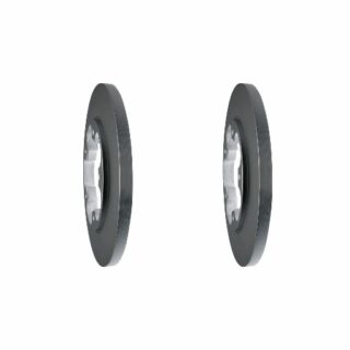 Rear Geomet Coated Anti Rust Brake Rotor Set of 2