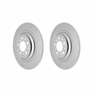 Rear Geomet Coated Anti Rust Brake Rotor Set of 2