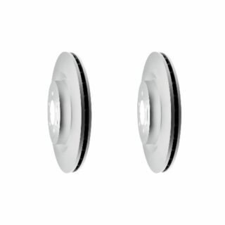Rear Geomet Coated Anti Rust Brake Rotor Set of 2