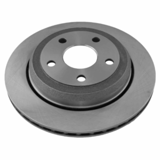 Rear Geomet Coated Anti Rust Brake Rotor Set of 2
