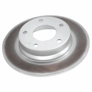 Rear Geomet Coated Anti Rust Brake Rotor Set of 2
