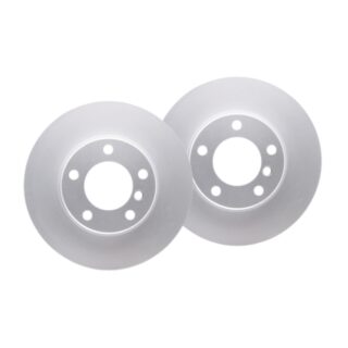 Rear Geomet Coated Anti Rust Brake Rotor Set of 2