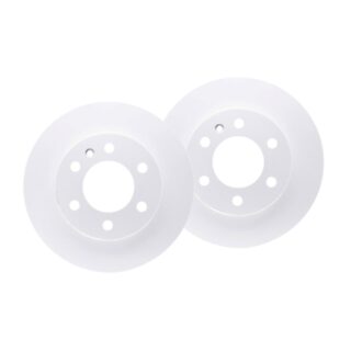 Front Geomet Coated Anti Rust Brake Rotor Set of 2