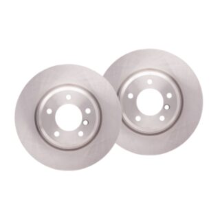Front Geomet Coated Anti Rust Brake Rotor Set of 2