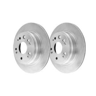 Rear Geomet Coated Anti Rust Brake Rotor Set of 2