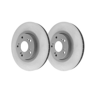Front Geomet Coated Anti Rust Brake Rotor Set of 2