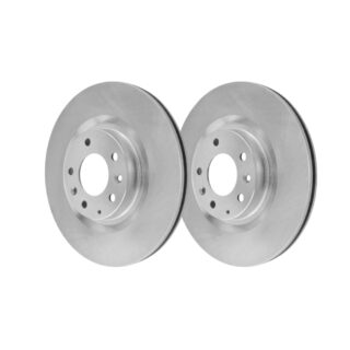 Front Geomet Coated Anti Rust Brake Rotor Set of 2