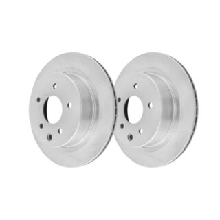 Rear Geomet Coated Anti Rust Brake Rotor Set of 2