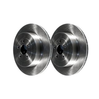 Rear Geomet Coated Anti Rust Brake Rotor Set of 2