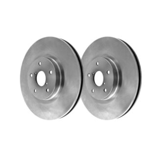Front Geomet Coated Anti Rust Brake Rotor Set of 2