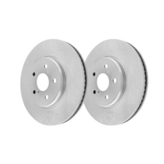 Front Geomet Coated Anti Rust Brake Rotor Set of 2