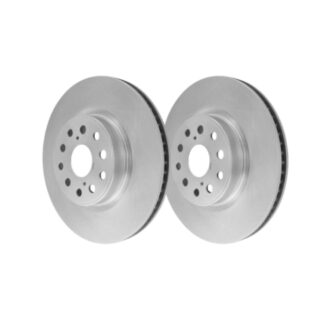 Front Geomet Coated Anti Rust Brake Rotor Set of 2