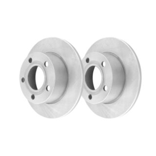 Rear Geomet Coated Anti Rust Brake Rotor Set of 2