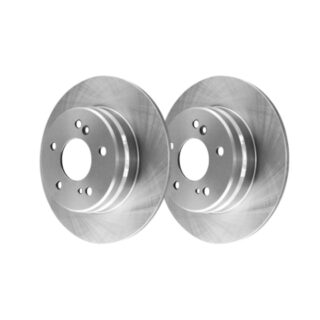 Rear Geomet Coated Anti Rust Brake Rotor Set of 2