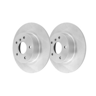Rear Geomet Coated Anti Rust Brake Rotor Set of 2
