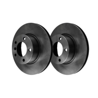 Front Geomet Coated Anti Rust Brake Rotor Set of 2