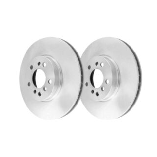 Front Geomet Coated Anti Rust Brake Rotor Set of 2