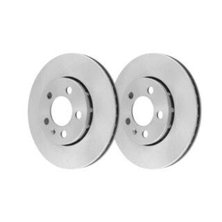 Rear Geomet Coated Anti Rust Brake Rotor Set of 2