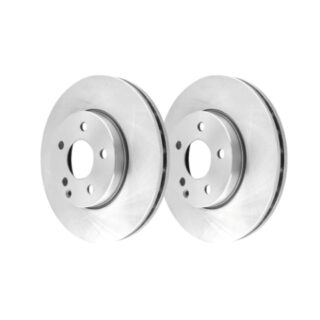 Front Geomet Coated Anti Rust Brake Rotor Set of 2