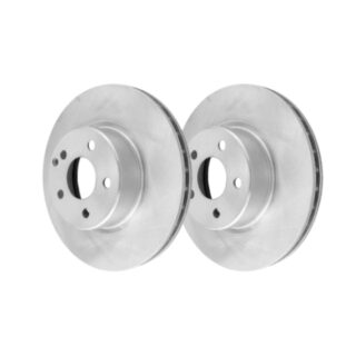 Front Geomet Coated Anti Rust Brake Rotor Set of 2