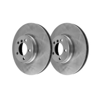 Front Geomet Coated Anti Rust Brake Rotor Set of 2