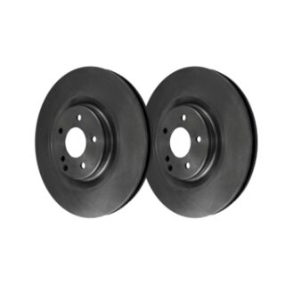 Front Geomet Coated Anti Rust Brake Rotor Set of 2
