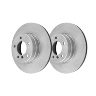 Front Geomet Coated Anti Rust Brake Rotor Set of 2
