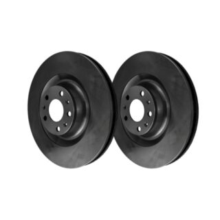 Front Geomet Coated Anti Rust Brake Rotor Set of 2