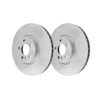 Front Geomet Coated Anti Rust Brake Rotor Set of 2