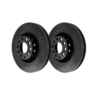 Front Geomet Coated Anti Rust Brake Rotor Set of 2
