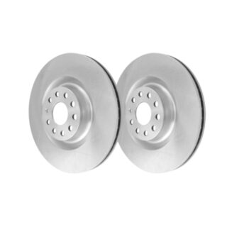 Front Geomet Coated Anti Rust Brake Rotor Set of 2