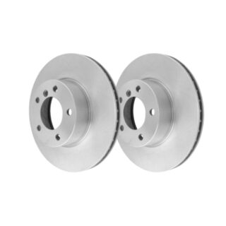 Front Geomet Coated Anti Rust Brake Rotor Set of 2
