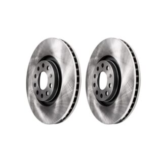 Front Geomet Coated Anti Rust Brake Rotor Set of 2