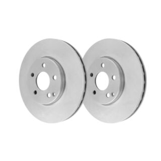 Front Geomet Coated Anti Rust Brake Rotor Set of 2