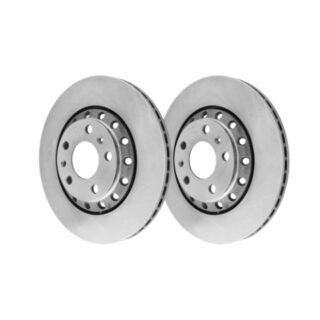 Rear Geomet Coated Anti Rust Brake Rotor Set of 2