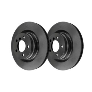 Front Geomet Coated Anti Rust Brake Rotor Set of 2