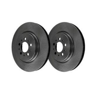 Rear Geomet Coated Anti Rust Brake Rotor Set of 2
