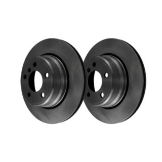 Rear Geomet Coated Anti Rust Brake Rotor Set of 2