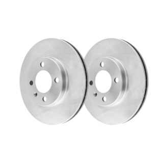 Front Geomet Coated Anti Rust Brake Rotor Set of 2