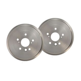 Rear Standard Brake Drum Set of 2