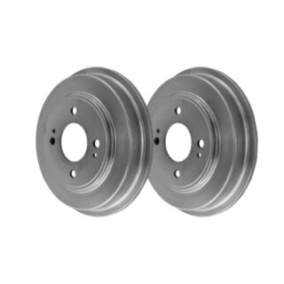Rear Anti rust Coated Drum Set of 2
