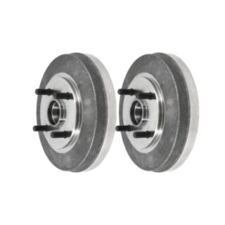 Rear Standard Brake Drum Set of 2