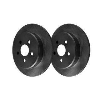 Rear Geomet Coated Anti Rust Brake Rotor Set of 2