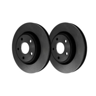 Front Geomet Coated Anti Rust Brake Rotor Set of 2