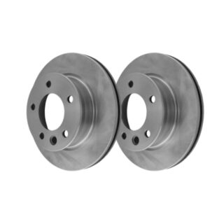 Front Geomet Coated Anti Rust Brake Rotor Set of 2